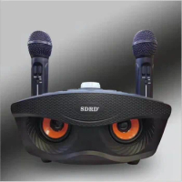 Bluetooth dual microphone Bluetooth speaker kgebo audio sd306 owl kgebo microphone