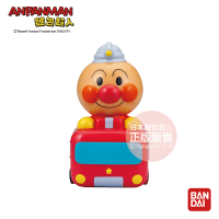 【ANPANMAN 麵包超人】嗶啵發聲玩具 麵包超人消防車(1.5歲-/新生兒/安撫玩具)