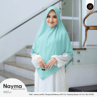 Terbaru Hijab Rivantie Khimar Nayma bahan jersey waffle Premium