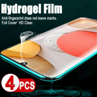 4PCS Screen Gel Protector For Samsung Galaxy A52 A52S A42 A32 A22 4G/5G Water Gel Film Samsun A 52 52s 22 Hydrogel Safety Film