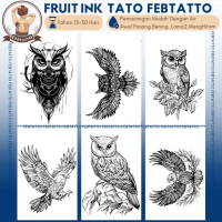 FRUIT INK TERBARU Stiker Tato Temporer Tahan 1 BULAN SIZE 10,5cm x 18cm Tatto Temporary Semi Permane