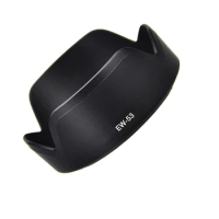 EW-53 49MM EW53 Lens Hood Reversible Camera Lente Accessories for Canon EOS M10 EF-M 15-45 mm F/3.5-6.3 IS STM Lens