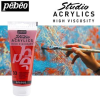 Tuýp Màu Acrylic Studio Pebeo Cao Cấp 100ml - Vẽ Trên Mọi Bề Mặt