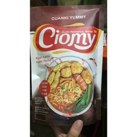 CIOMY Cuanki Instan Non MSG Chicken Cheese Cup Spicy Reguler Lite Tahu Lidah Kering Besar kecil vira
