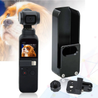 Osmo Pocket CNC อลูมิเนียมอัลลอยด์เคส Cage Mount สำหรับ DJI Osmo Pocket Gimbal กล้องกรอบ Accessories