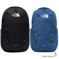 The North Face 北面 後背包 筆電隔層 防潑水 黑/藍【運動世界】NF0A3VY24H0/NF0A3VY2ART