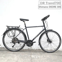 New Arrivals DARKROCK DR 700C Touring bike travel 700C DEORE T6000 groupset bicycle R-700C Touring bike