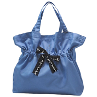 LANVIN en Bleu 品牌字母LOGO圖騰手提肩背包