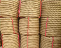 粗麻繩繩子細麻繩耐磨捆綁繩麻繩裝飾品手工編織麻繩水管繩拔河繩