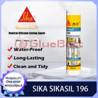 Sika Sikasil 196 Professional Neutral Silicone Curing Agent for Waterproofing in Doors Windows and H