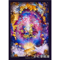 彩紅黃鐵礦 Rainbow Pyrite【美國進口正版作品】- 水晶天使系列畫