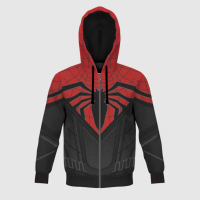 Jaket Spider Superior Superhero Suit Cosplay Bahan Halus Lembut Tebal Full Printing Sublim Bisa Cust