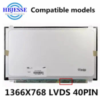 Original FOR HP COMPAQ TPW-C117 Laptop LCD Screen Display replacement 15 6'' Slim 40 Pin