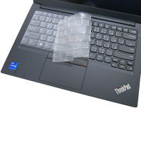 EZstick Lenovo ThinkPad E14 Gen2 適用 奈米銀抗菌 TPU 鍵盤膜