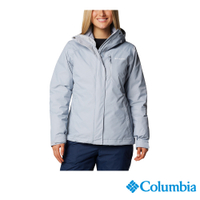 Columbia 哥倫比亞 女款-Omni Tech防水保暖兩件式外套-灰藍 UWR73960GL/IF