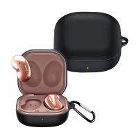 【Timo】SAMSUNG三星 Galaxy Buds Pro2/Buds Pro/Buds Live 藍牙耳機矽膠保護套-黑色