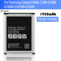 100% high capacity Battery EB-BG160ABC for Samsung Galaxy Folder 2 SM-G1600 G160N G1650W G165N 1950m