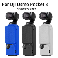 Silicone Case For DJI Osmo Pocket 3 Comprehensive Protector All-round Cover Gimbal Lens Cap Anti-bump Shell Handheld Camera