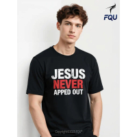FQU Wrestling Jesus Never Tapped Out Christian Wrestle T-shirt Vibrant Gift for Halloween and Christ