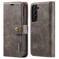 For Samsung Galaxy S22 Plus Ultra Case Leather Detachable Card Slots For Galaxy S21 S20 S20FE S10 Plus S10E A32 5G A42 5G A52 5G