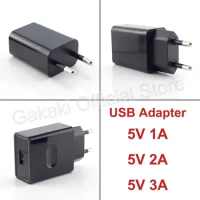 Universal 5V 1A 2A 3A USB Power Adapter Mobile Phone Charger Electrical Socket EU Plug Travel Charger Adapter