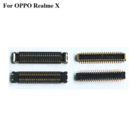2pcs FPC connector For OPPO Realme X RealmeX LCD display screen on Flex cable on mainboard motherboard For OPPO Real me X