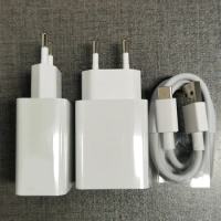 For Xiaomi fast charger 18W QC3.0 quick charge adapter Type C cable For Mi 12 11 10 11T 9T 9 Poco F2 F3 X3 M3 Pro Redmi Note 8 9