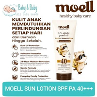 Moell Sun Lotion SPF 40 PA++++ 100gr - Sunblock Badan Body Sunscreen