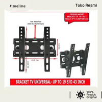 Braket tv Bracket tv 43 inch 42 inch 40 inch 32 inch 24 inch 14 inch" WATERPASS