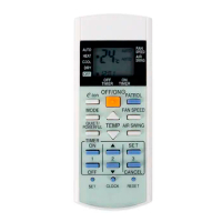 Remote Control A75C3298 Use for Panasonic A75C2817 A75C3060 A75C3182 A75C2913 Air Conditioner Conditioning