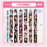 KPOP IVE Photocards Baddie Album SW BEATROAD LOMO Cards IVE AppleMusic SW Pre-Ordered Cards WonYoung YuJin REI LEESEO Fans Gift