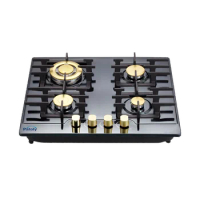 FR Competitive Price Gas Stove 4 Burner Built In Cooktop Sale Gas Cookers Easy Clean Gas Hob Glass For Stoves
