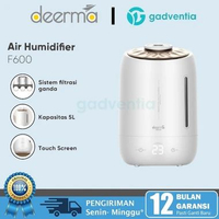 SKY - Deerma F600 Air Humidifier Ultrasonic 5l Touch Screen Pelembab Udara Ruangan Kantor Kamar Oil 