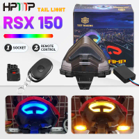 ไฟท้าย LED, Honda RSX RSX150, ผู้ชนะ X, ไฟท้าย RGB, รีโมทคอนโทรล, เหมาะสำหรับ Honda RSX Winner X, HO