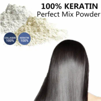 SowSmile Keratin Collagen Silk Hair Scalp Care Repair Vitamins Serum Treatment Perfect Mix Powder BCCA Better Than Lador