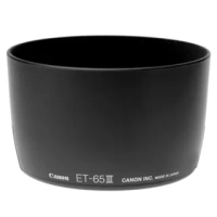 【Canon佳能】原廠遮光罩ET-65III遮光罩(適EF 85mm f1.8 100-300mm f4.5-5.6 100mm f2 USM)