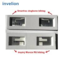 860-960MHZ bib tag uhf RFID Dogbone Chip Timing Systems for tracking Marathon or Triathlon rfid sticker to number/dorsal