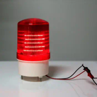 220V/12V/24V LED Alarm Light Warning Lamp Signal Buzzer Rotary Strobe Flash Siren Emergency Sound Illumination Hummer Dropship