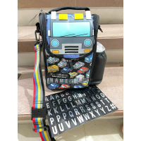 New Tas Ransel anak TK smgl Car's card Junior Backpack 99914 - lunch bag 8026#