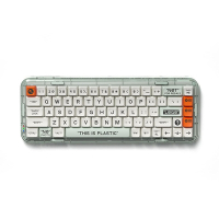 MelGeek Mojo68 Plastic 透明機械鍵盤 [68鍵/三模/英文]