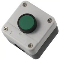 Weatherproof Push Button Switch Durable Station Box One Button Control Momentary Switch ABS Gate Opener