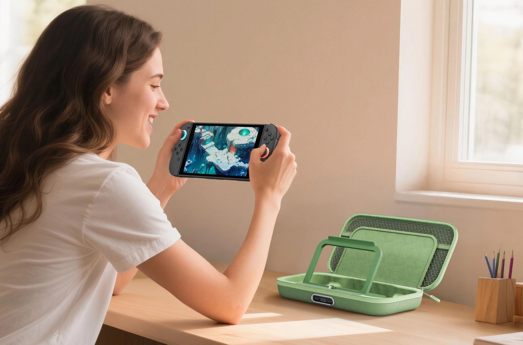 Belkin の新型 Switch 2 用充電ケース「Charging Case Pro」、煩わしさ