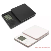 Coffee Scale with Timer 0.1g High Kitchen Scale Drip Espresso Scale 6.6lbs/3kg Drip Espresso Coffee Scale 95AC