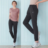 【STL】yoga 現貨 韓國瑜伽 Air 200 Jogger 涼感 女 運動 長褲 束口褲 彈性 快乾(Black黑色)
