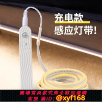 {保固一年 可打統編}免布線人體感應led燈帶充電燈條無線電池氛圍智能插電款自粘床下