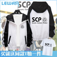 scp基金會防曬服049夏季輕薄防風96手辦T恤檔案書周邊外套173衣服