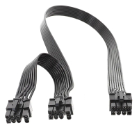 สายอะแดปเตอร์ไฟ PCIe GPU, 8Pin เป็น 6+2Pin, PCIExpress 8pin ถึงสายไฟโมดูลาร์ 6+2pin เดี่ยวหรือสองตัว