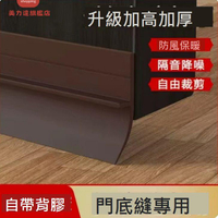 門底 密封條 隔音防塵房門門縫遮光防風玻璃門擋風神器 防水  透明 膠條[DD0406001]