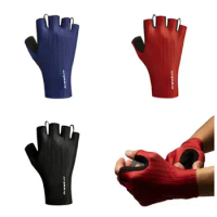 1 Pair of Quick Drying Cycling Bike Gloves Fit To The Skin Antiskid Road Bicycle Gloves Quick Release Aerodynamics