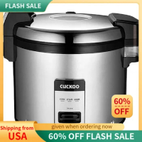 CUCKOO Commercial Large Capacity Rice Cooker 30 Cup/7.5 Qt. (Uncooked) 60 Cup/15 Qt. (Cooked) Superior Durability Stainless Stee
